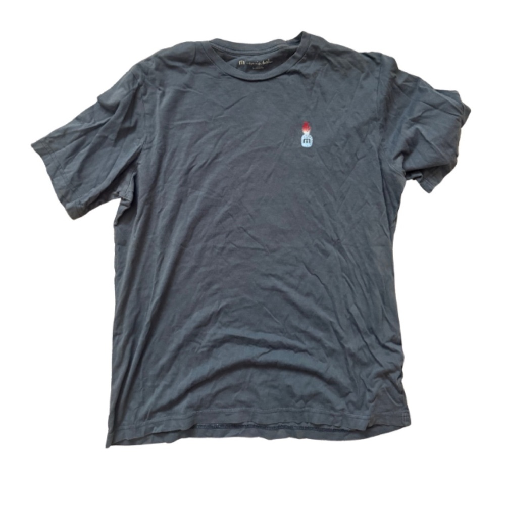 Classic Blue Short Sleeve Tee Travis Mathew large
